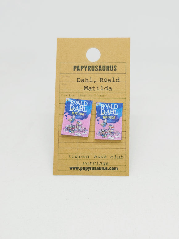 Tiniest Book Club Earrings - Matilda
