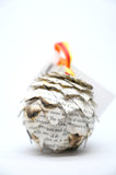 Fahrenheit 451 Book Page Ornament