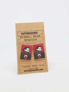 Tiniest Book Club Earrings - Dracula