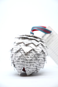 The Handmaid's Tale + Hidden Words Book Page Ornament