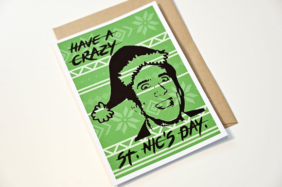 Poppish Greeting Card- Nic Cage