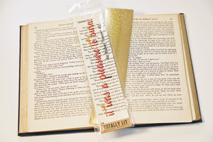 Totally Lit Bookmark - Fahrenheit 451